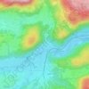 Bitnje topographic map, elevation, terrain