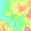 Larissa topographic map, elevation, terrain
