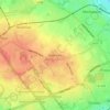 New York topographic map, elevation, terrain