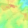 Brikama topographic map, elevation, terrain