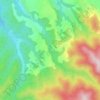 Codru topographic map, elevation, terrain