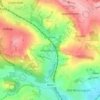 Unstone Green topographic map, elevation, terrain