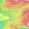 Arrowbear Lake topographic map, elevation, terrain