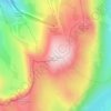 Cairn Gorm topographic map, elevation, terrain