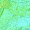 Wachtebeke topographic map, elevation, terrain