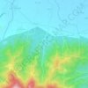 پایین هلوسرا topographic map, elevation, terrain