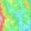 Étruchat topographic map, elevation, terrain