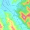 Duplas topographic map, elevation, terrain