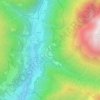 Tezzi Alti topographic map, elevation, terrain