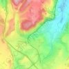 Le Barril topographic map, elevation, terrain