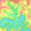 Winburne topographic map, elevation, terrain