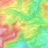 Hülsen-Berg topographic map, elevation, terrain