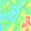 Blalock topographic map, elevation, terrain