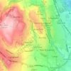 Lodge topographic map, elevation, terrain