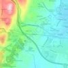 Braddock topographic map, elevation, terrain