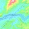 Tallassee topographic map, elevation, terrain