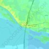 Mawa topographic map, elevation, terrain