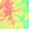 Roberts Field topographic map, elevation, terrain