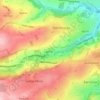 Tofts topographic map, elevation, terrain