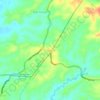 Tabugon topographic map, elevation, terrain