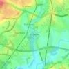 Frogmore topographic map, elevation, terrain