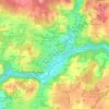 Le Penher topographic map, elevation, terrain