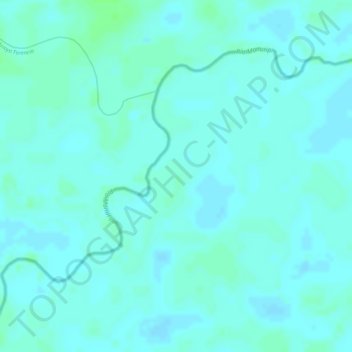 San Pedro topographic map, elevation, terrain