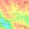 Blackmore End topographic map, elevation, terrain