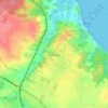Brejning topographic map, elevation, terrain