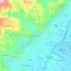 Millbrook Estates topographic map, elevation, terrain