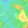 Source du Mirail topographic map, elevation, terrain