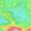 Laspugue topographic map, elevation, terrain
