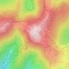 Grand Ballon topographic map, elevation, terrain