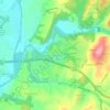 Spring Ridge topographic map, elevation, terrain