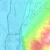 North Salt Lake topographic map, elevation, terrain