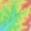 唐沢の滝 topographic map, elevation, terrain