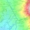 Koto topographic map, elevation, terrain