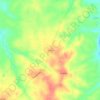 Bon Air topographic map, elevation, terrain