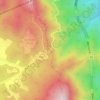 daegwanryeong topographic map, elevation, terrain