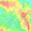 Pouldavid topographic map, elevation, terrain