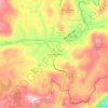 Cedar Mountain topographic map, elevation, terrain