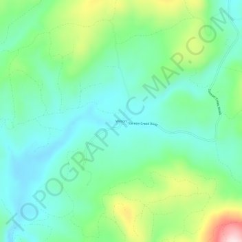 Wilson topographic map, elevation, terrain