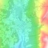 Lenzerheide topographic map, elevation, terrain