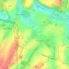 Warchaix topographic map, elevation, terrain