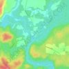 Lily topographic map, elevation, terrain