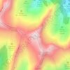 Cima dell'Uomo topographic map, elevation, terrain