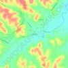 Leipers Fork topographic map, elevation, terrain