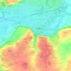 Faubourg Saint-Lubin topographic map, elevation, terrain