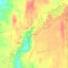 Stuyvesant Falls topographic map, elevation, terrain