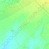 Siau topographic map, elevation, terrain